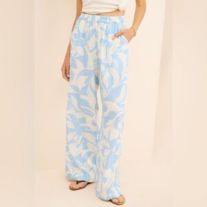 Anthropologie Little Lies Linen Blend Isla pants Size Small EUC